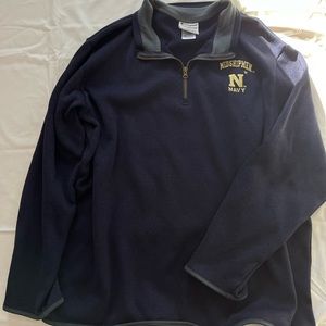 Champion Midshipmen Navy Quarter-zip- 2XL